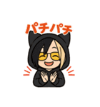 黒猫にゃんこ少年の毎日スタンプ（個別スタンプ：29）