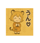 干支童子 寅のはげまし帖（個別スタンプ：18）