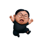 メガネぽっちゃり女子の生活 (NT)（個別スタンプ：2）