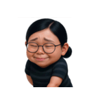 メガネぽっちゃり女子の生活 (NT)（個別スタンプ：33）