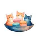 夏の挨拶！ねこアイスで暑中・残暑お見舞い（個別スタンプ：13）