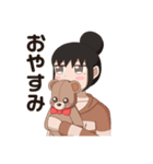 ツンデレかほちゃん（個別スタンプ：3）