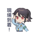 遅刻理由検証警察★到着予告（個別スタンプ：34）