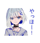 パンクセーラー女子★チケット場所合図（個別スタンプ：2）