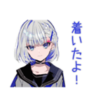 パンクセーラー女子★チケット場所合図（個別スタンプ：8）