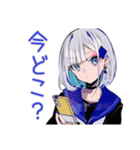 パンクセーラー女子★チケット場所合図（個別スタンプ：11）