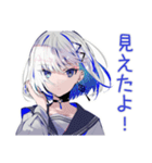 パンクセーラー女子★チケット場所合図（個別スタンプ：26）