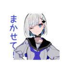 パンクセーラー女子★チケット場所合図（個別スタンプ：28）