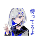 パンクセーラー女子★チケット場所合図（個別スタンプ：34）
