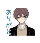 恋人返信★男子高校生スタンプ（個別スタンプ：3）