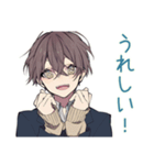 恋人返信★男子高校生スタンプ（個別スタンプ：14）