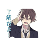 恋人返信★男子高校生スタンプ（個別スタンプ：25）