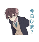 恋人返信★男子高校生スタンプ（個別スタンプ：31）