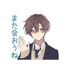 恋人返信★男子高校生スタンプ（個別スタンプ：39）
