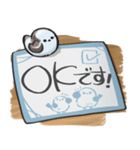 シマエナガ×書き置き風スタンプ（個別スタンプ：11）