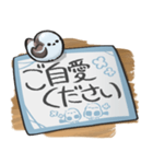 シマエナガ×書き置き風スタンプ（個別スタンプ：32）