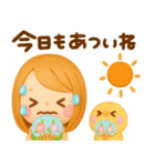 夏に役立つ♡大人GIRL（個別スタンプ：7）