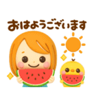 夏に役立つ♡大人GIRL（個別スタンプ：10）