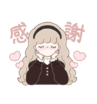 ずっと使える レトロな紅茶ちゃん6（個別スタンプ：1）