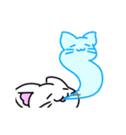 動くしろねこ 福ちゃん2（個別スタンプ：12）
