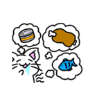 動くしろねこ 福ちゃん2（個別スタンプ：19）