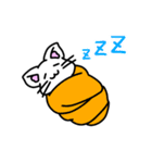 動くしろねこ 福ちゃん2（個別スタンプ：23）