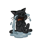 生意気黒猫のラックス（個別スタンプ：11）
