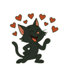 生意気黒猫のラックス（個別スタンプ：23）