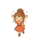 リボンちゃんの毎日スタンプ1（個別スタンプ：6）