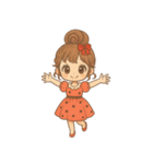 リボンちゃんの毎日スタンプ1（個別スタンプ：16）