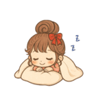 リボンちゃんの毎日スタンプ1（個別スタンプ：19）