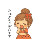 リボンちゃんの毎日スタンプ1（個別スタンプ：33）