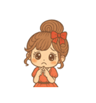 リボンちゃんの毎日スタンプ1（個別スタンプ：35）