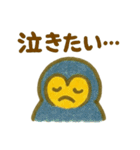意外と使える ネガティブ表現 クレヨン（個別スタンプ：16）