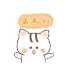 毎日送りやすい可愛いネコタム（個別スタンプ：3）