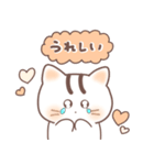 毎日送りやすい可愛いネコタム（個別スタンプ：4）