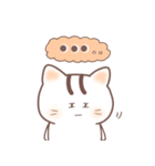 毎日送りやすい可愛いネコタム（個別スタンプ：12）
