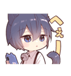 ツンデレ猫耳少年【リアクションスタンプ】（個別スタンプ：12）