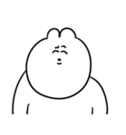 送りやすそうな送りにくそうなゆるうさ（個別スタンプ：13）
