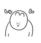 送りやすそうな送りにくそうなゆるうさ（個別スタンプ：15）