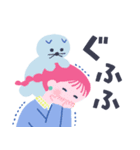 【デカ文字】ネコかぶりちゃんズ（個別スタンプ：7）