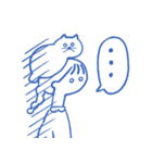 【デカ文字】ネコかぶりちゃんズ（個別スタンプ：21）