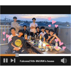 [LINEスタンプ] Falcons24th②