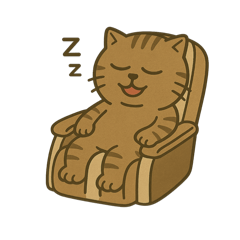 [LINEスタンプ] キジトラ課長 1の画像（メイン）