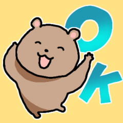 [LINEスタンプ] ゆるいクマゆる5