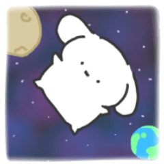 [LINEスタンプ] おとぼけいぬうさ②