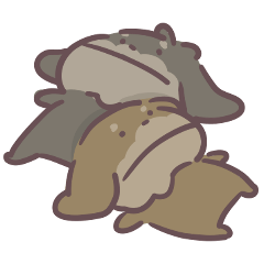 [LINEスタンプ] ワイヤーヘアダックスフンドのラナとステラ