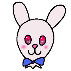 [LINEスタンプ] ふうせんうさちゃん