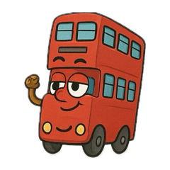 [LINEスタンプ] のりもののふしぎなせかい