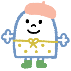 [LINEスタンプ] カラフルで可愛いベレー帽さん